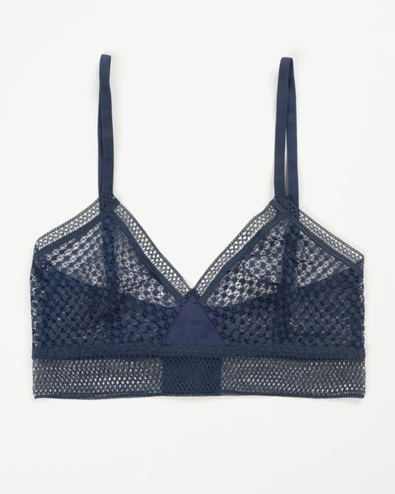 Topshop supersoft double strap bra in lilac - ShopStyle