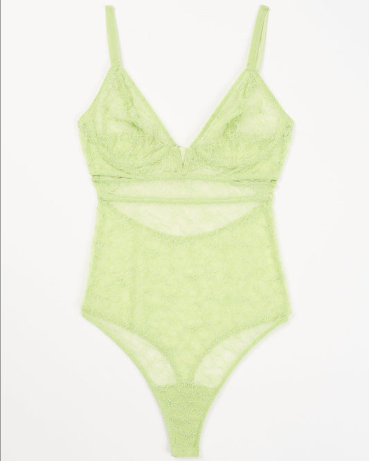 Marie Soft Plunge V Wire Bodysuit