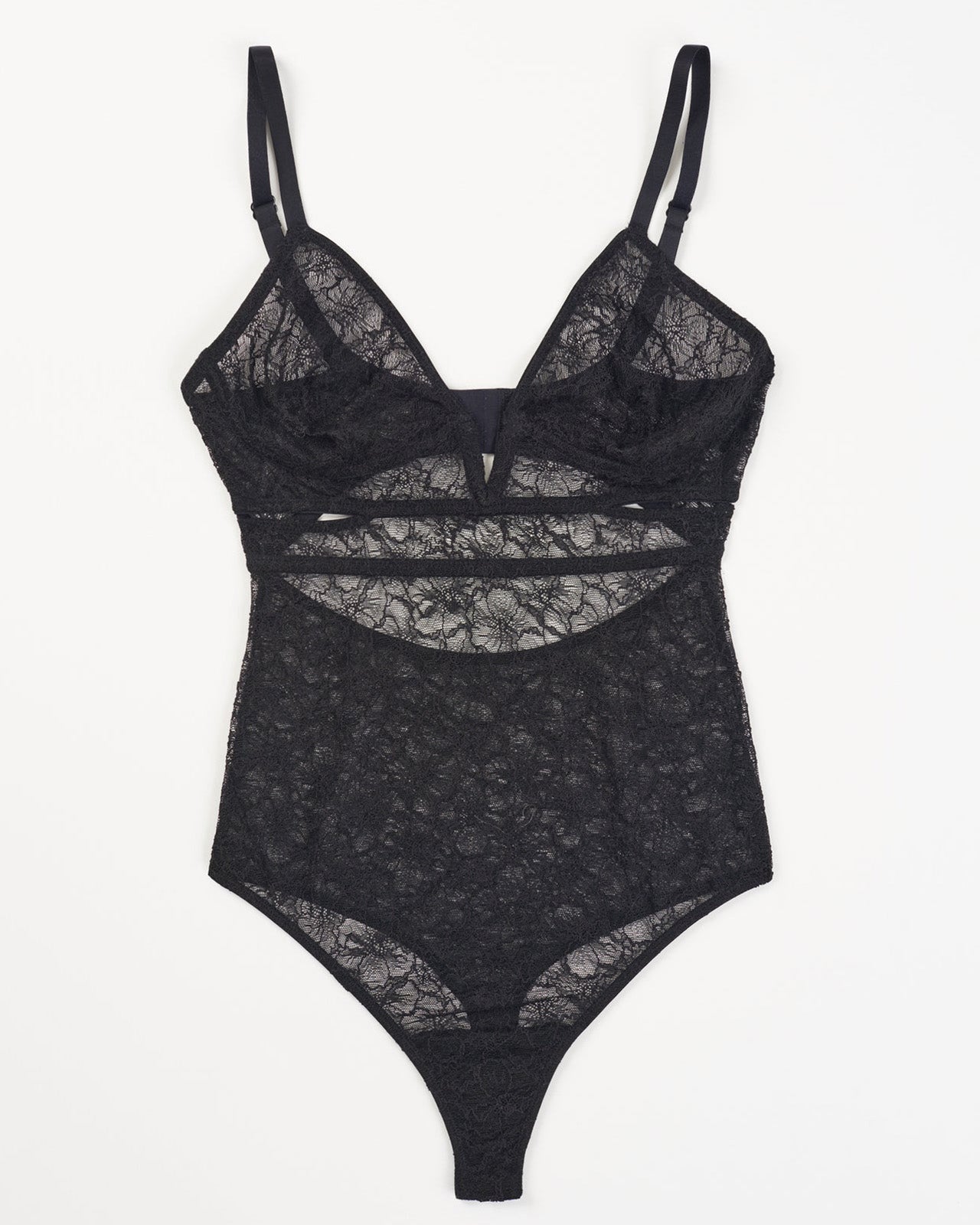 Marie Soft Plunge V Wire Bodysuit