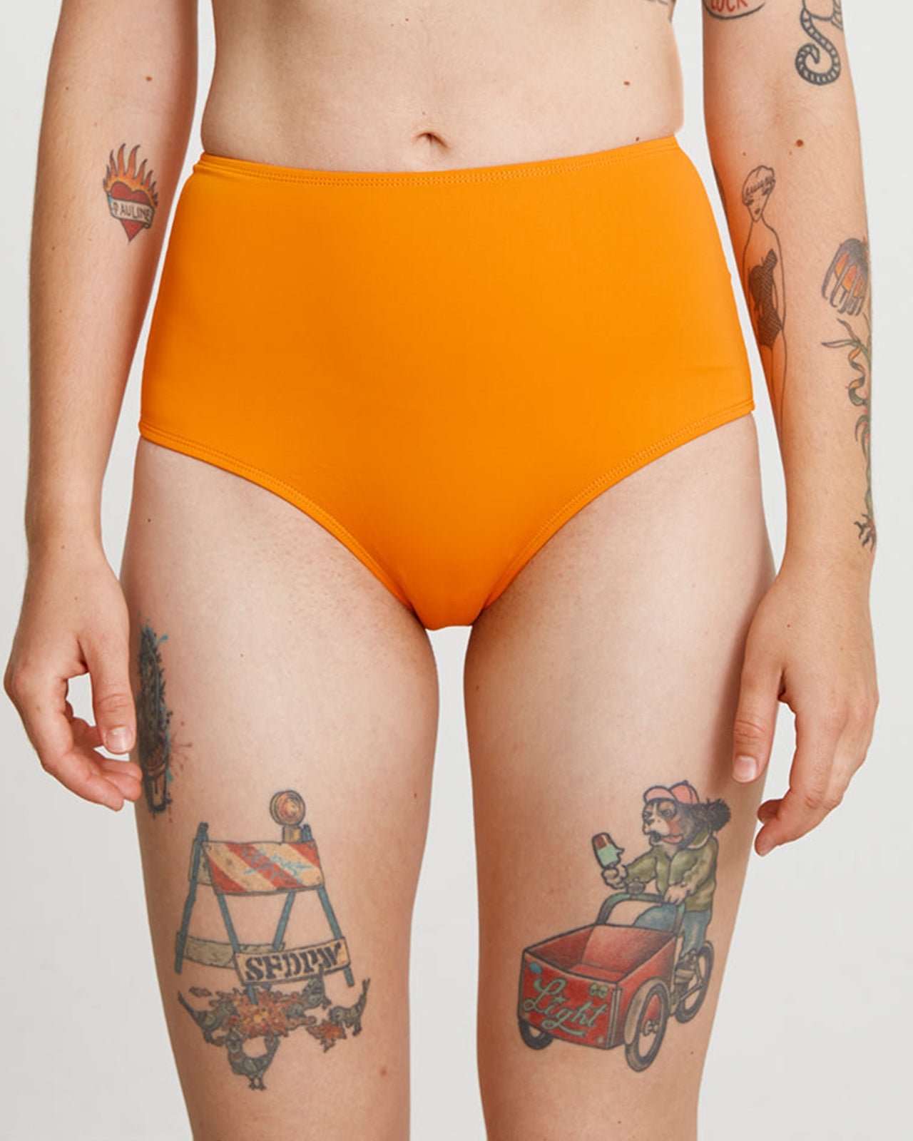 High Waist Bikini Brief