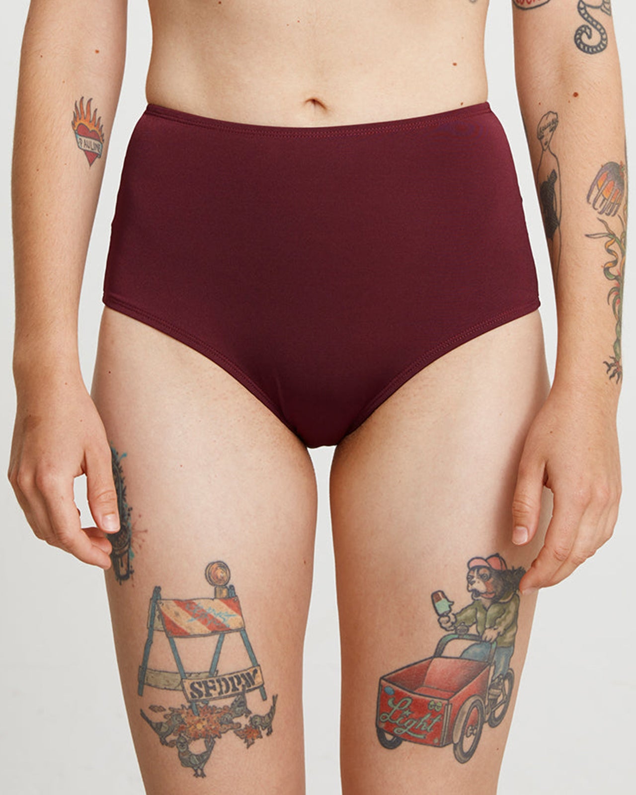 High Waist Bikini Brief