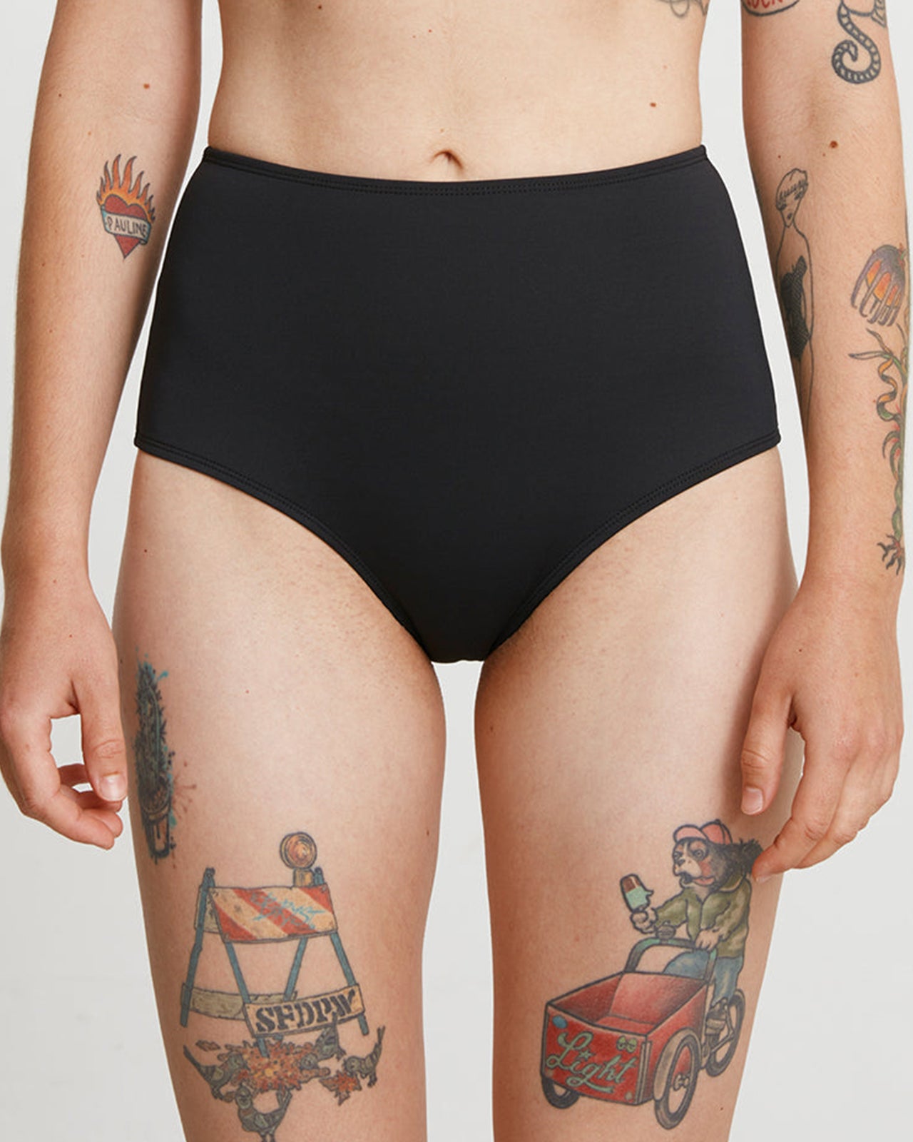 High Waist Bikini Brief