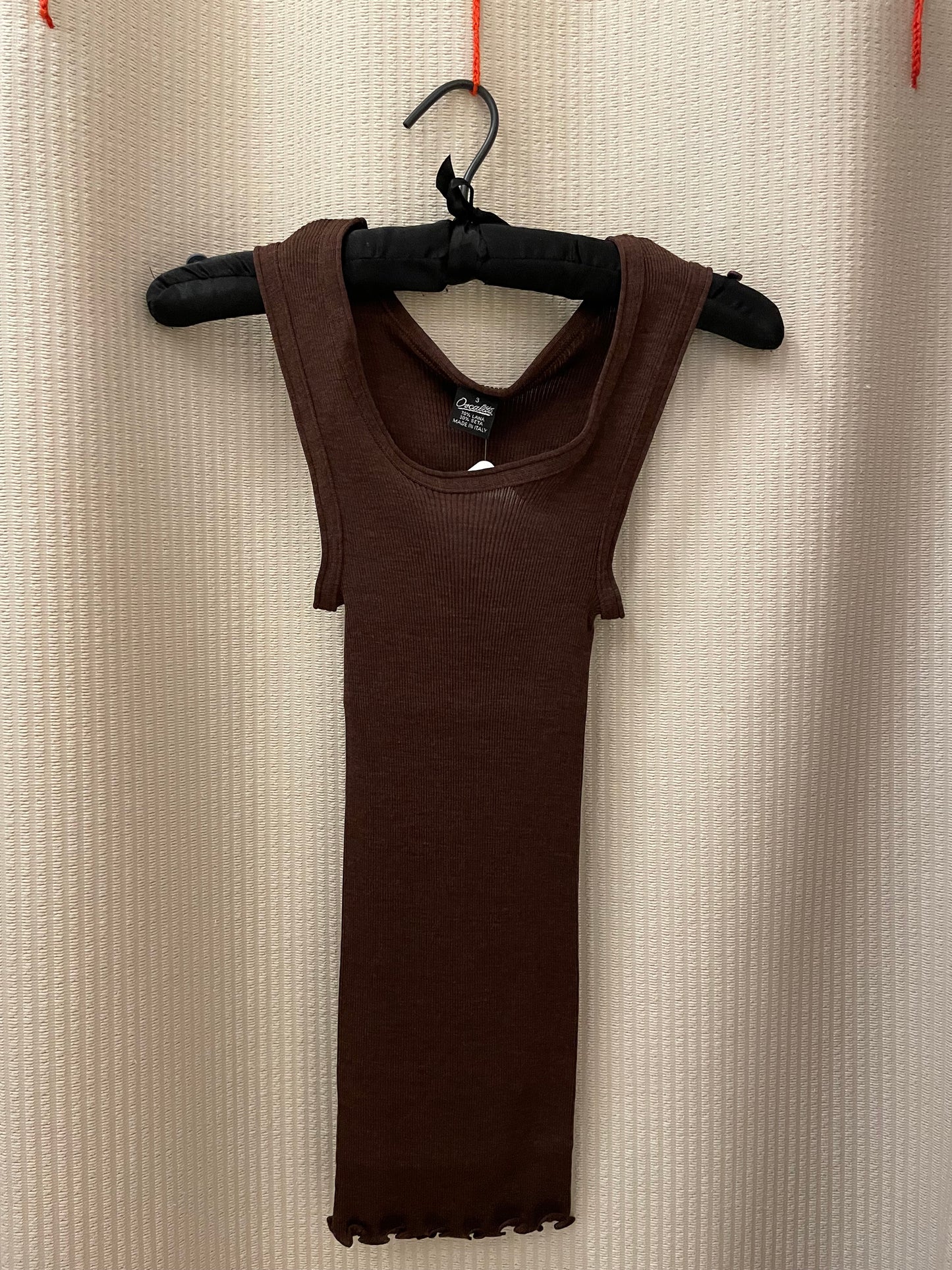 Wool Silk Rib Tank