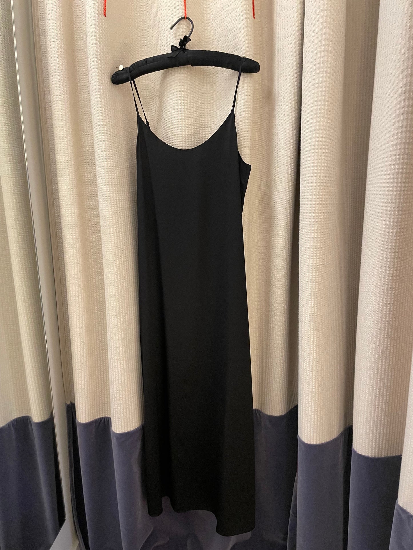 Long Silk Slip Dress