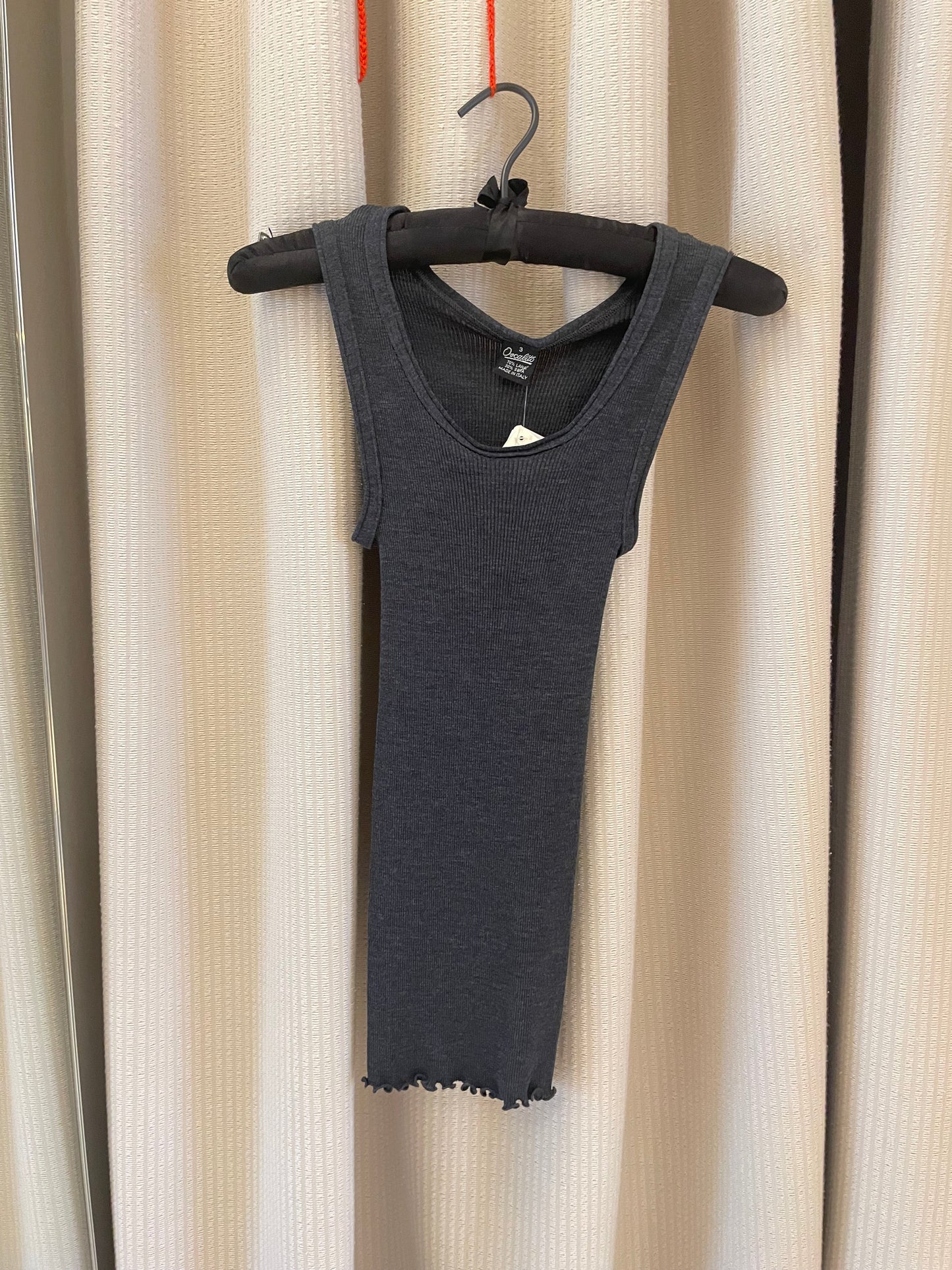 Wool Silk Rib Tank
