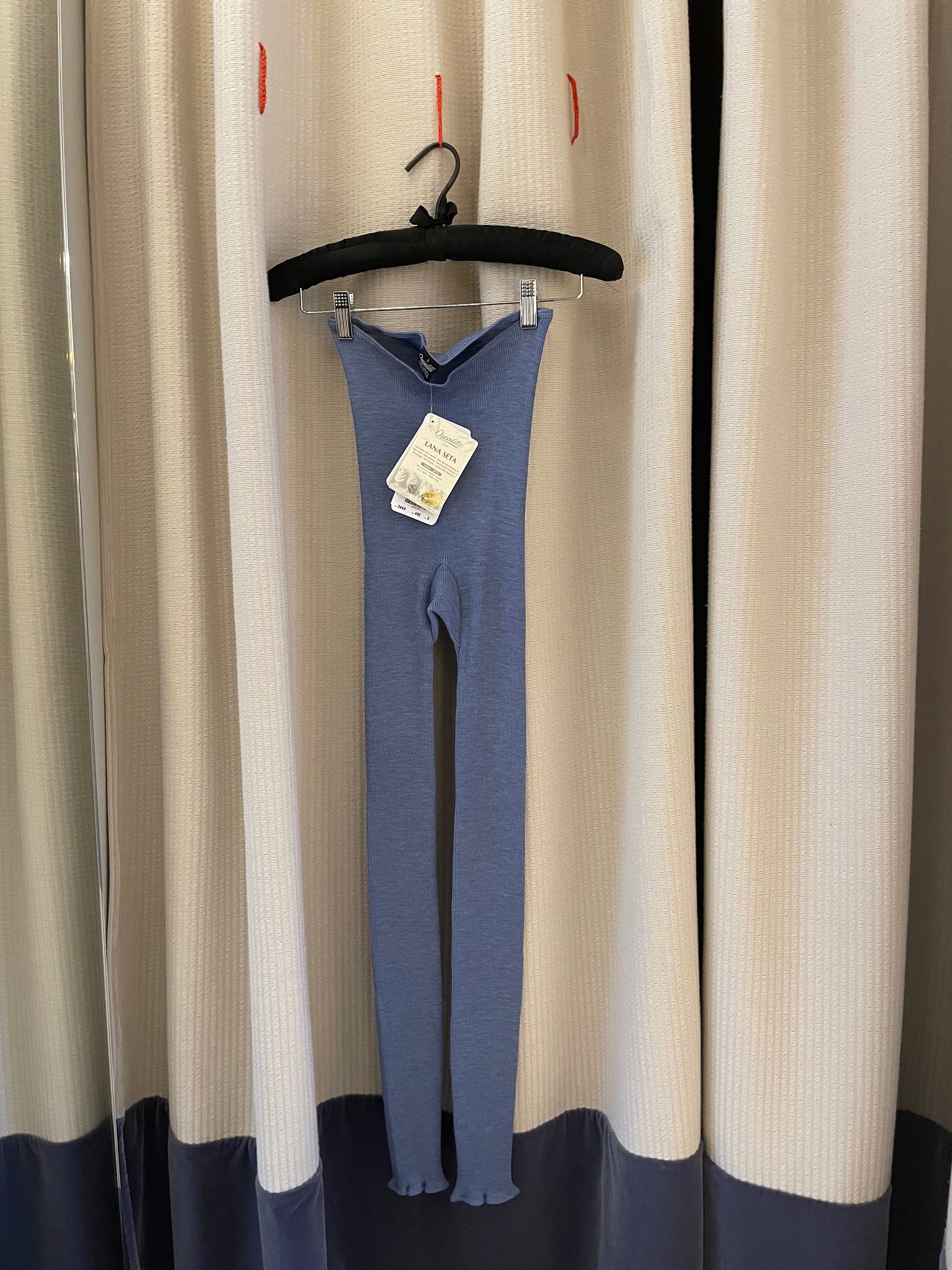Wool Silk Rib Leggings