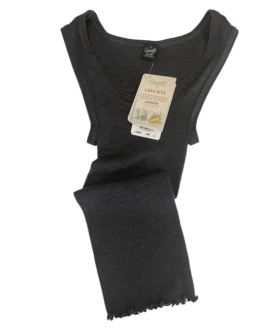 Wool Silk Rib Tank