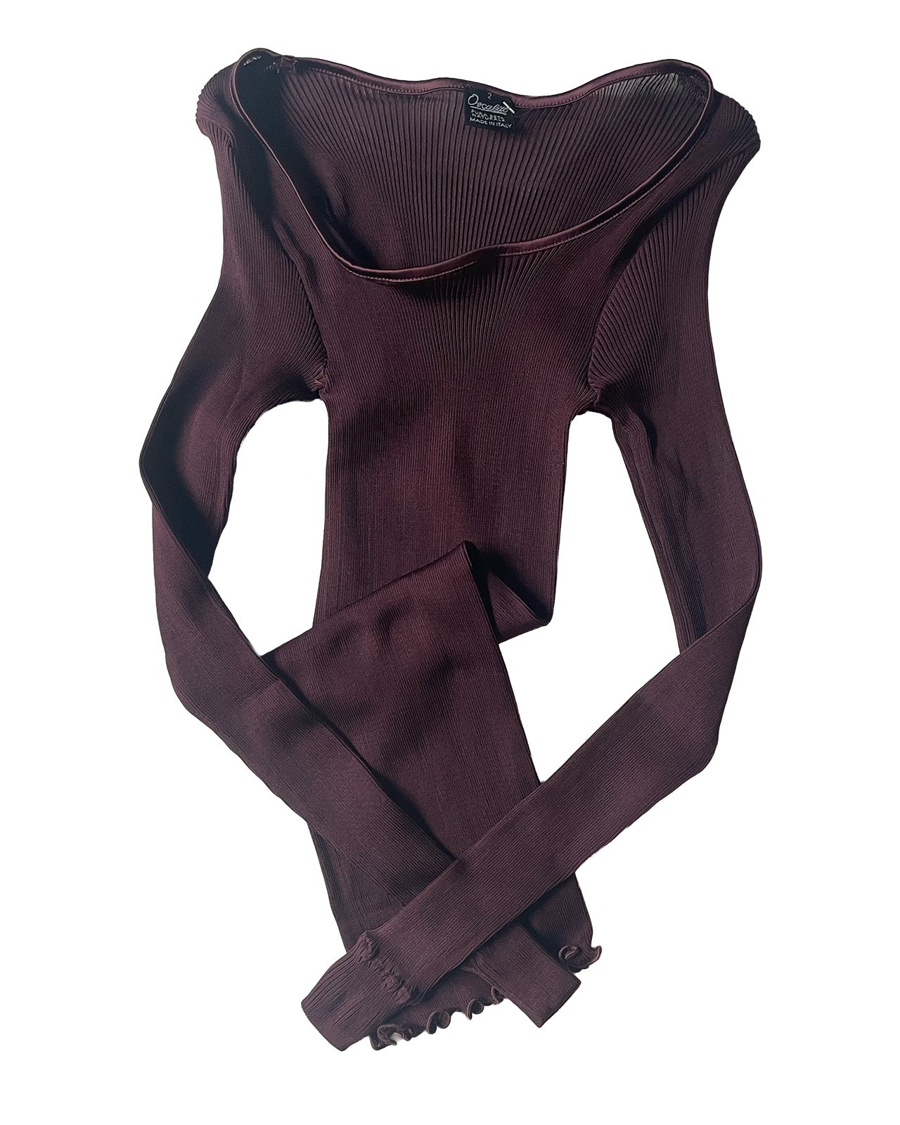 Silk Rib L/SLV