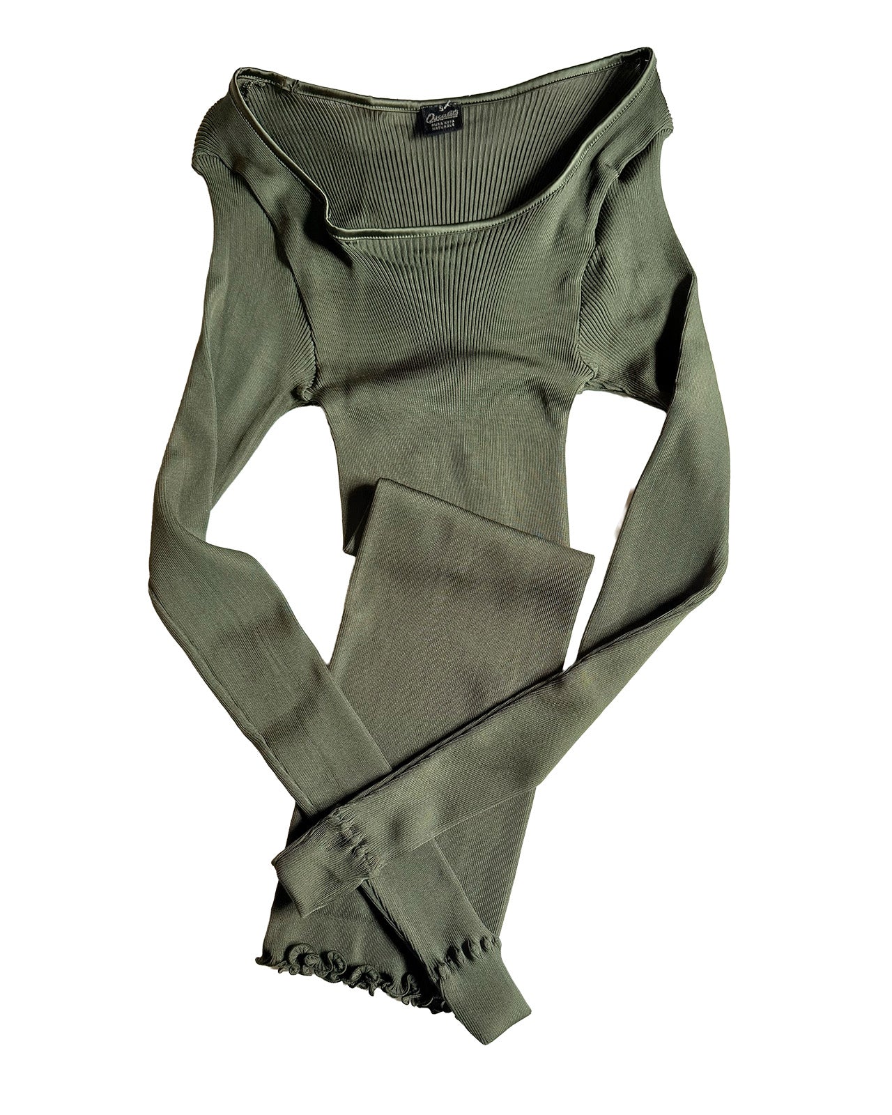 Silk Rib L/SLV