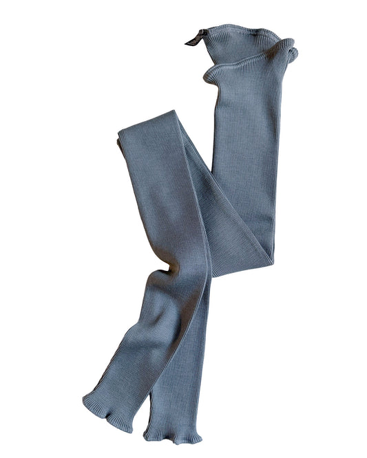 Wool Silk Rib Leggings