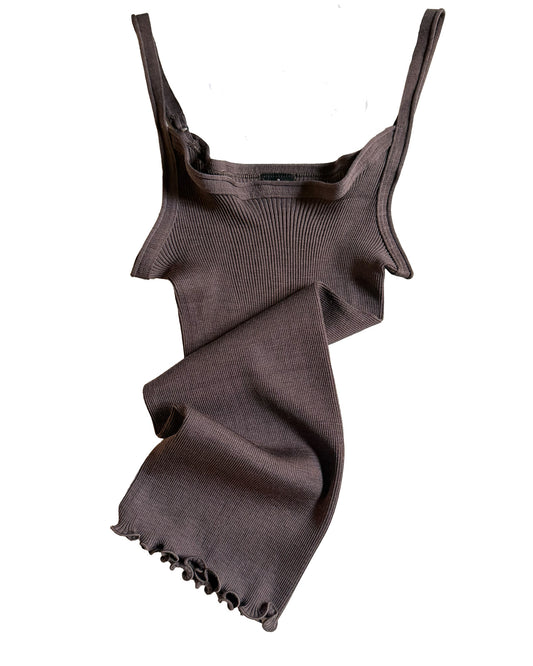 Wool Silk Rib Camisole