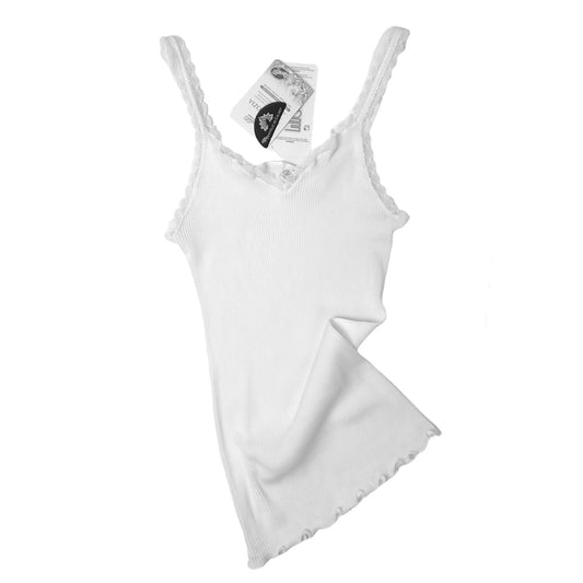 Lace Cotton Rib Camisole