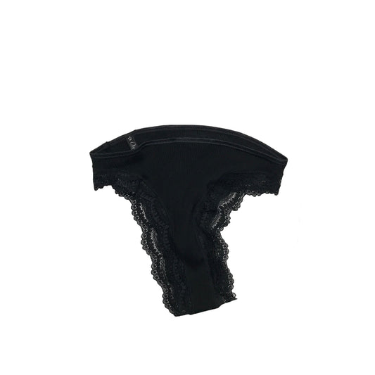 Lace Cotton Rib Brief