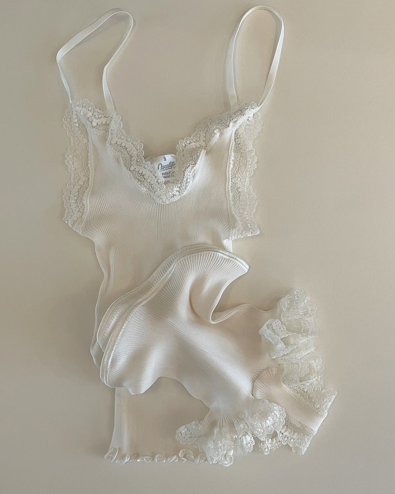 Lace Silk Rib Boxer