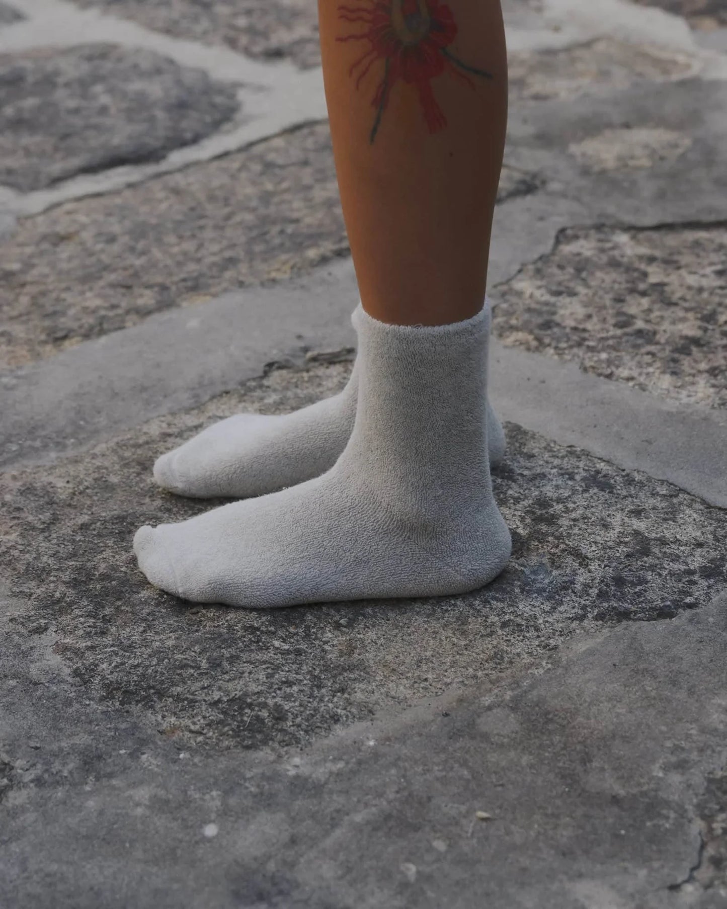 Boucle Over Ankle Socks
