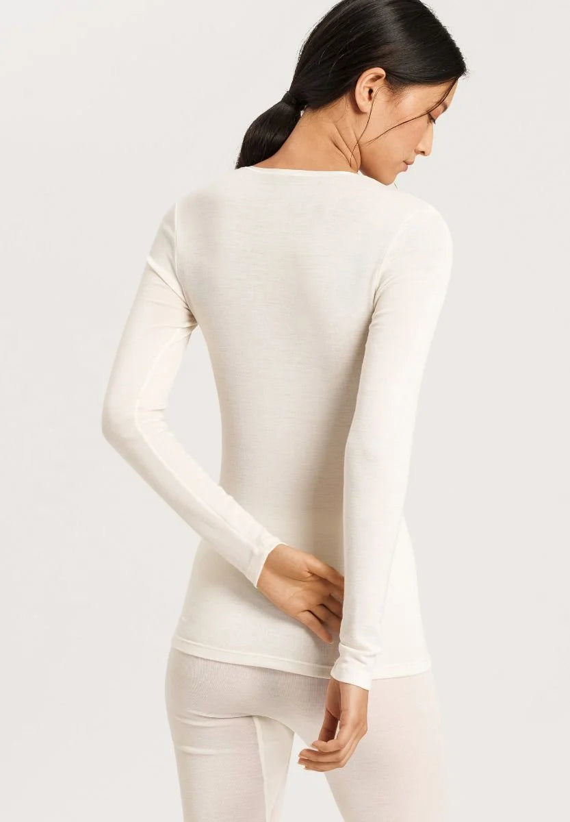 Woolen Silk Round Neck L/slv