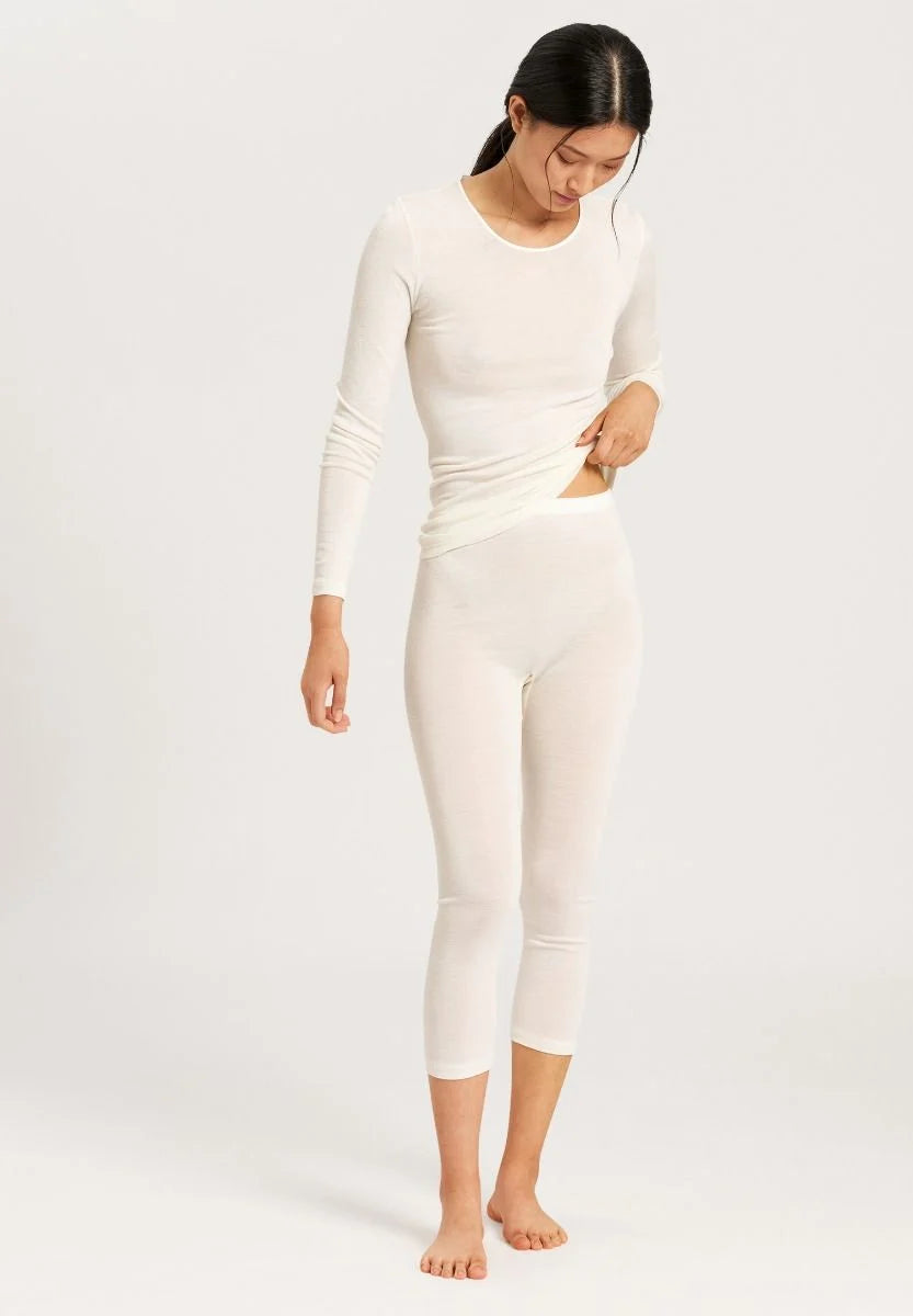 Woolen Silk Round Neck L/slv