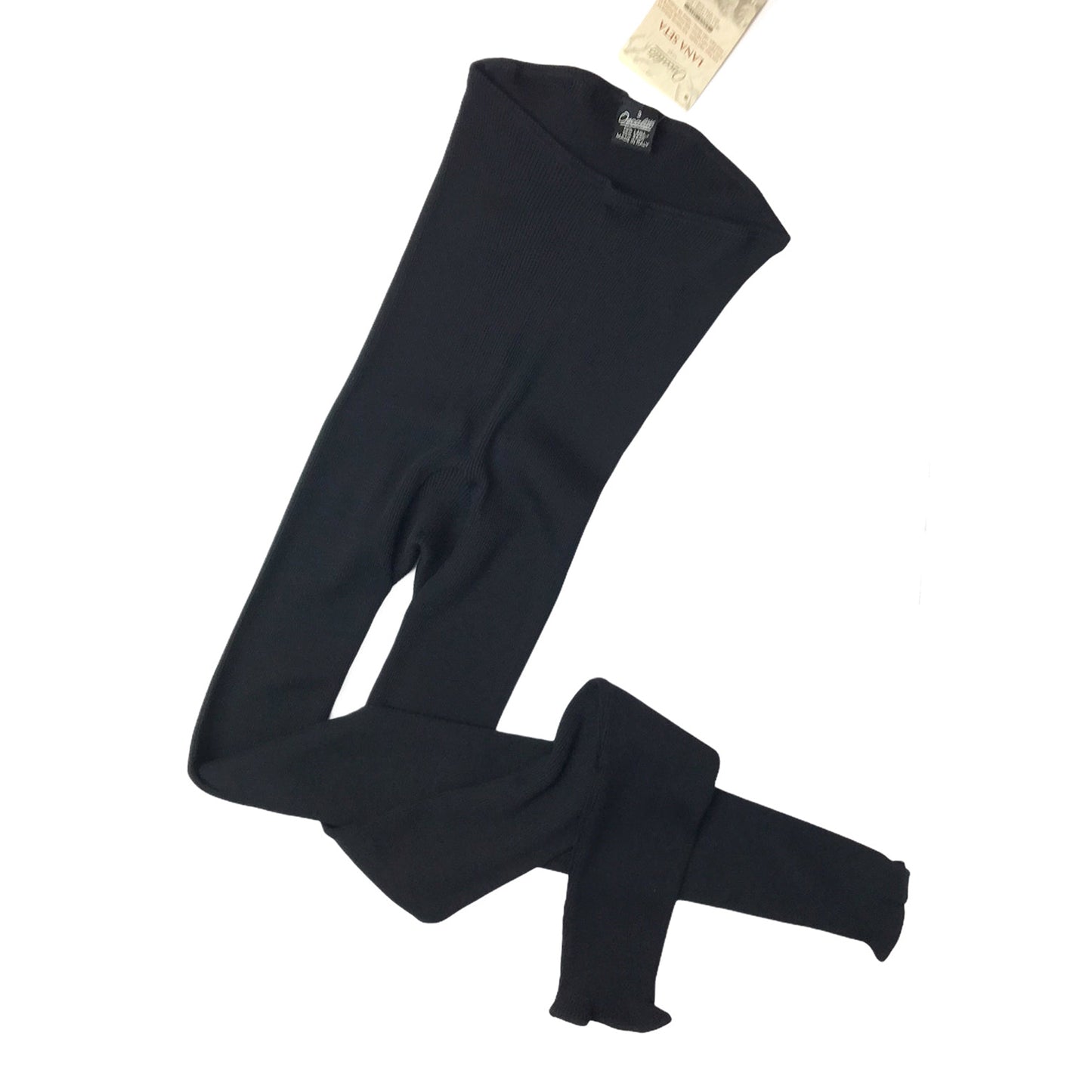 Wool Silk Rib Leggings