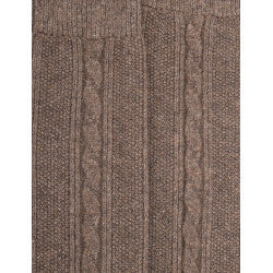 Cashmere Cable Knee Sock
