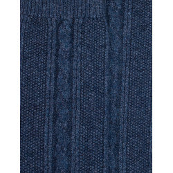 Cashmere Cable Knee Sock