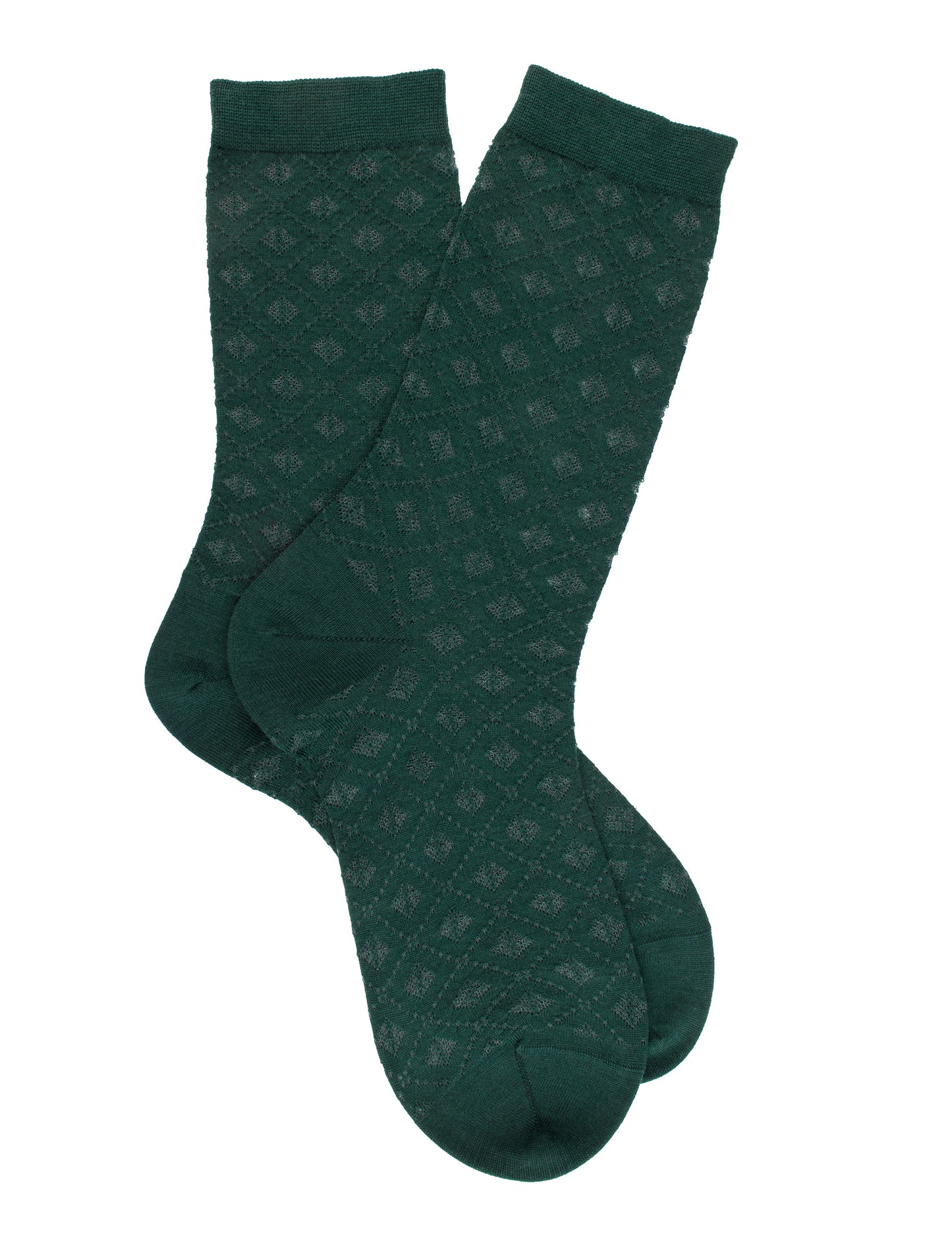 Lozange Wool Sock