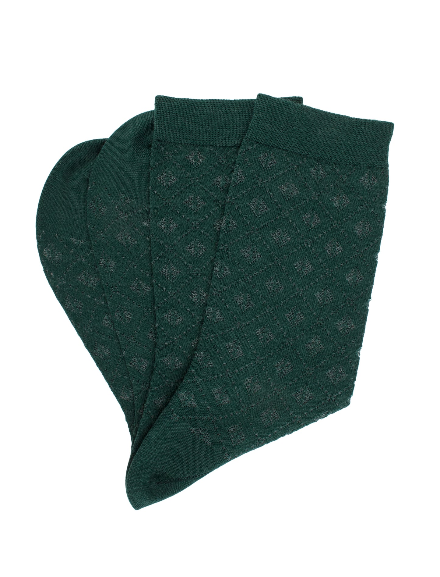 Lozange Wool Sock