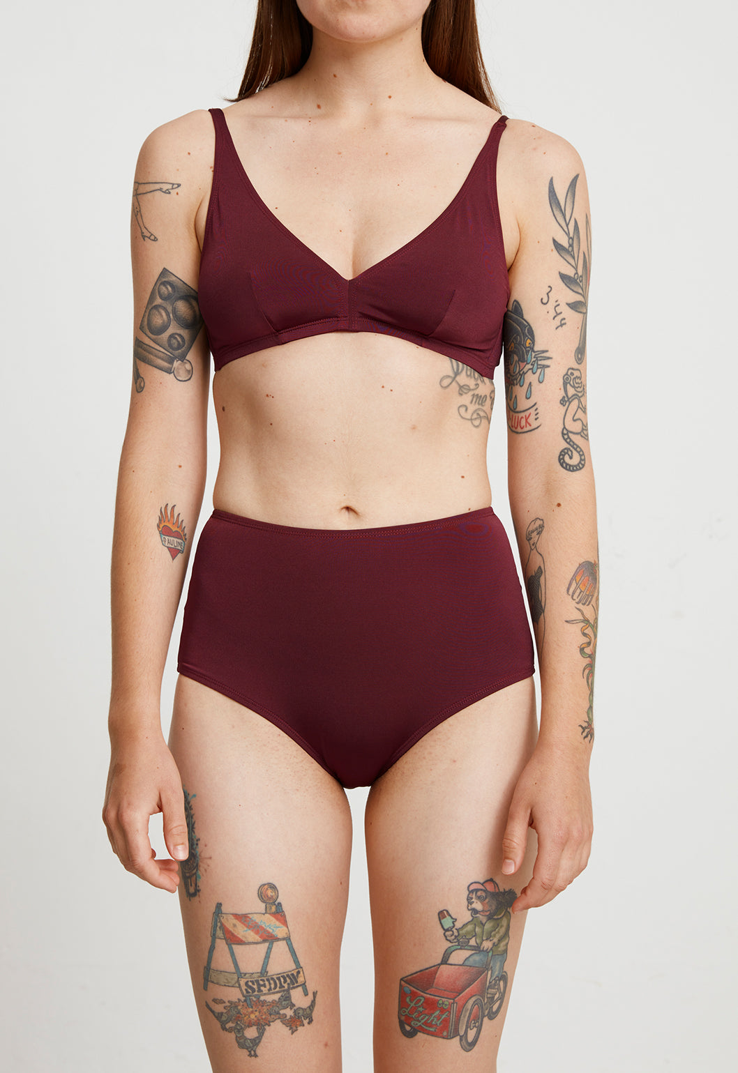 High Waist Bikini Brief