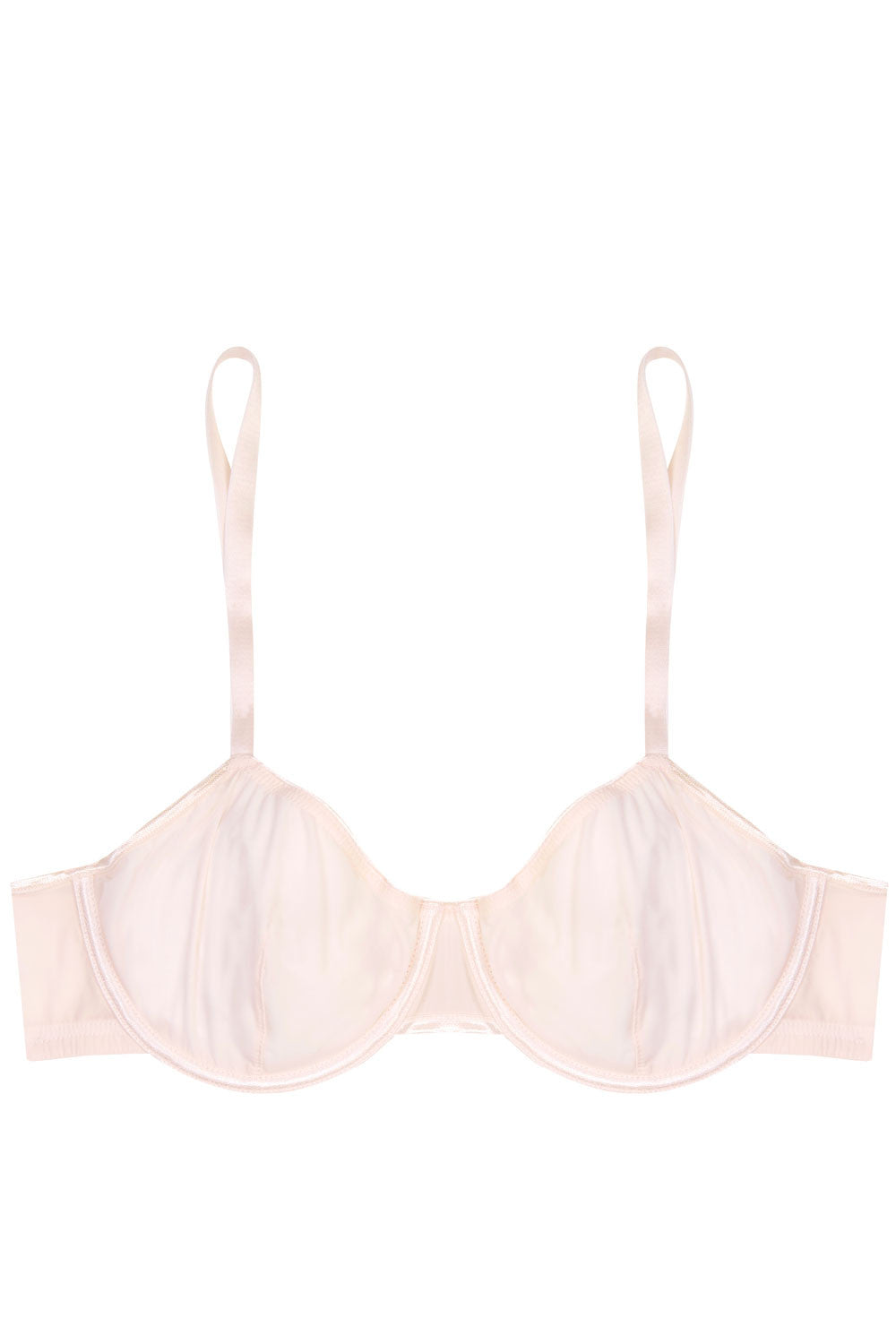 Sheer tactel u/w bra