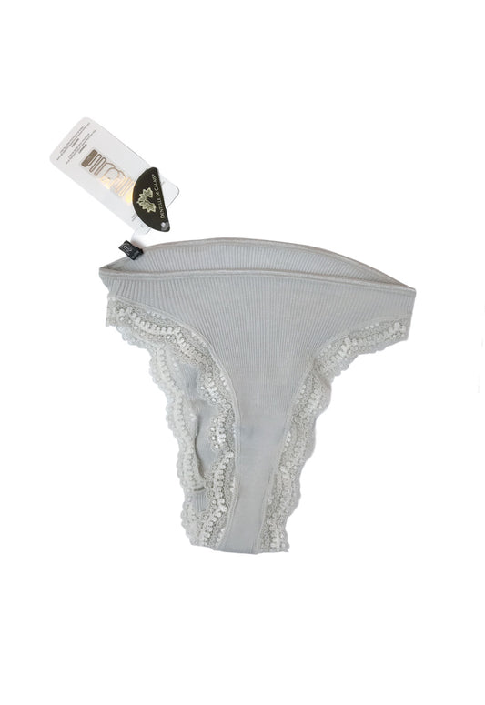 Lace Cotton Rib Brief