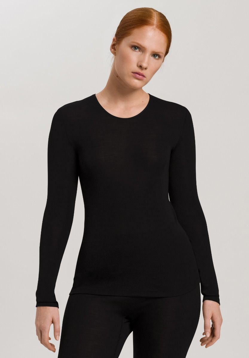 Woolen Silk Round Neck L/slv