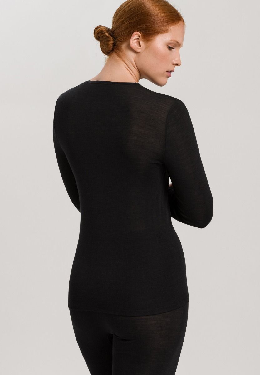 Woolen Silk Round Neck L/slv