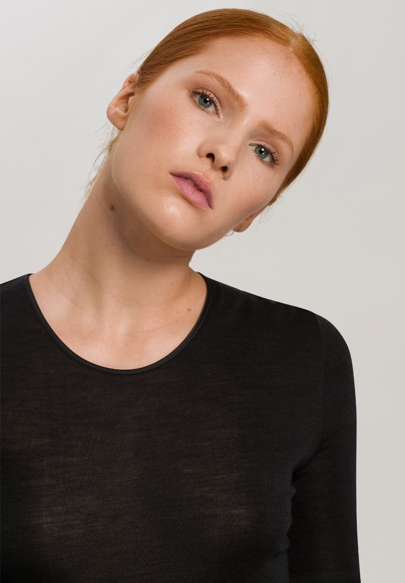 Woolen Silk Round Neck L/slv