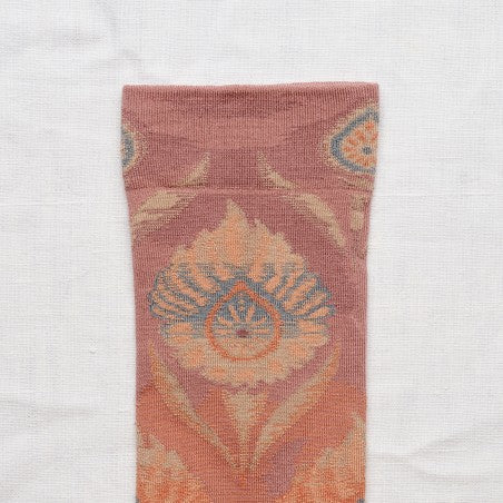 Nude Tapestry Sock