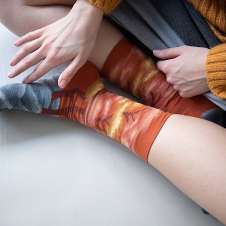 Pumkin Tree Sock