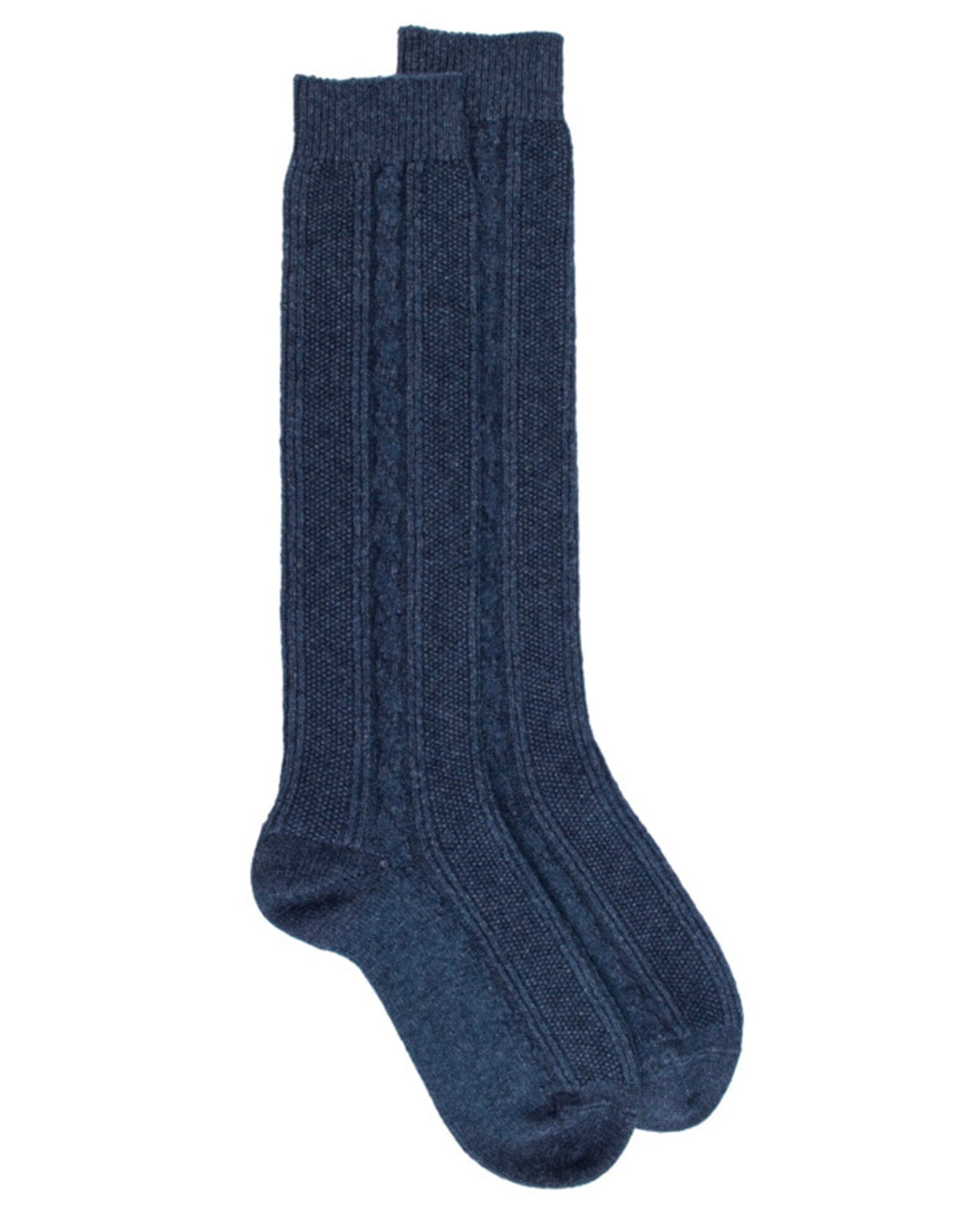 Cashmere Cable Knee Sock