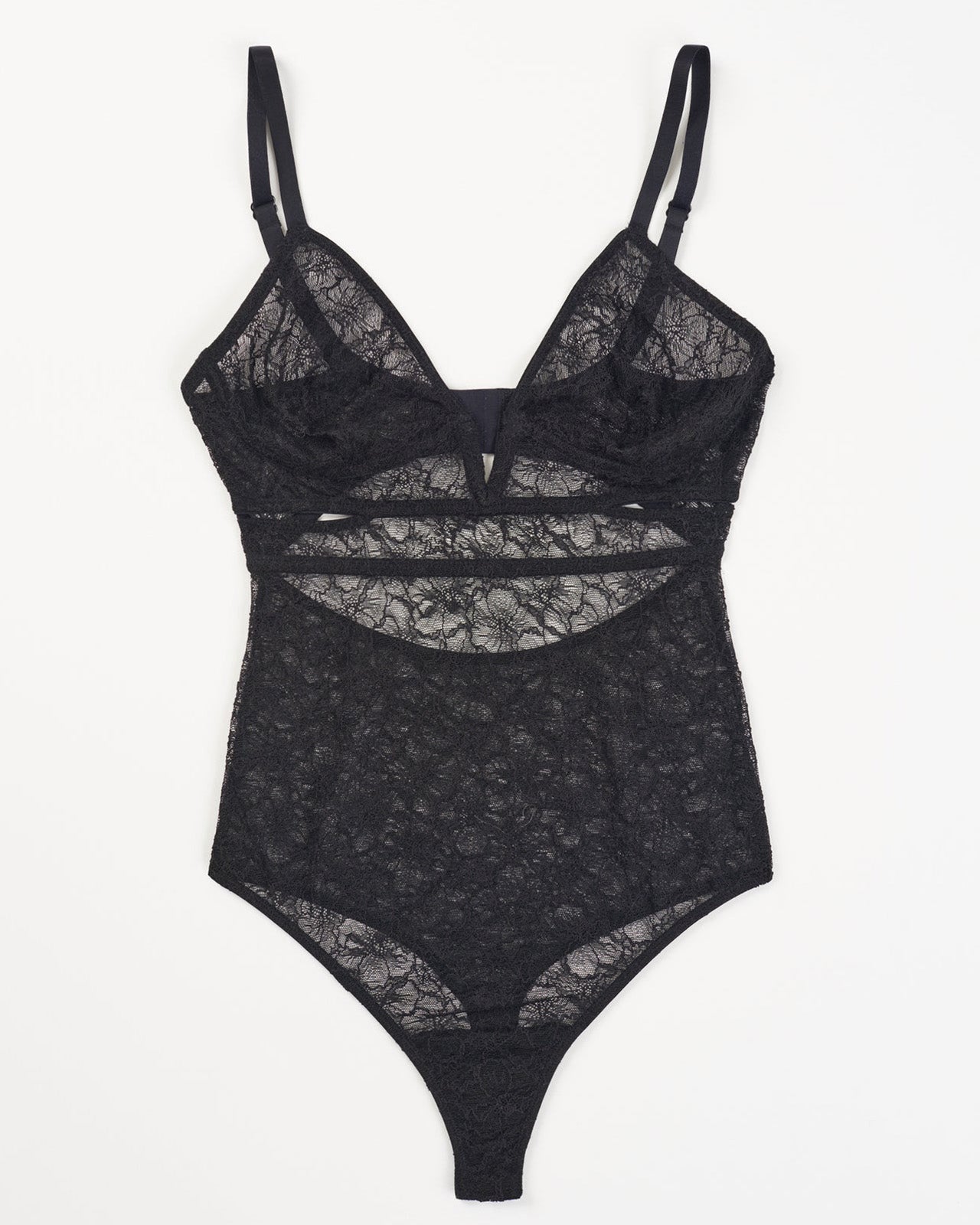 Marie Soft Plunge V Wire Bodysuit