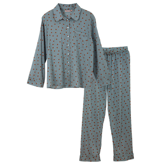 Sonia Pyjamas Set - Pastel Blue