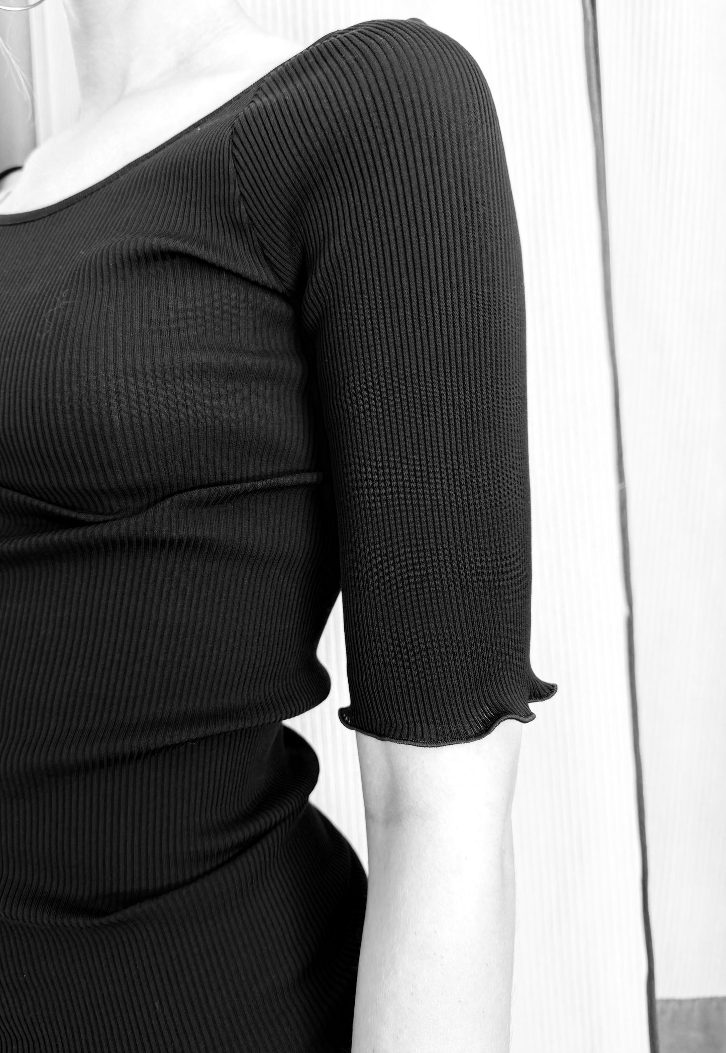 Cotton Rib T-Shirt