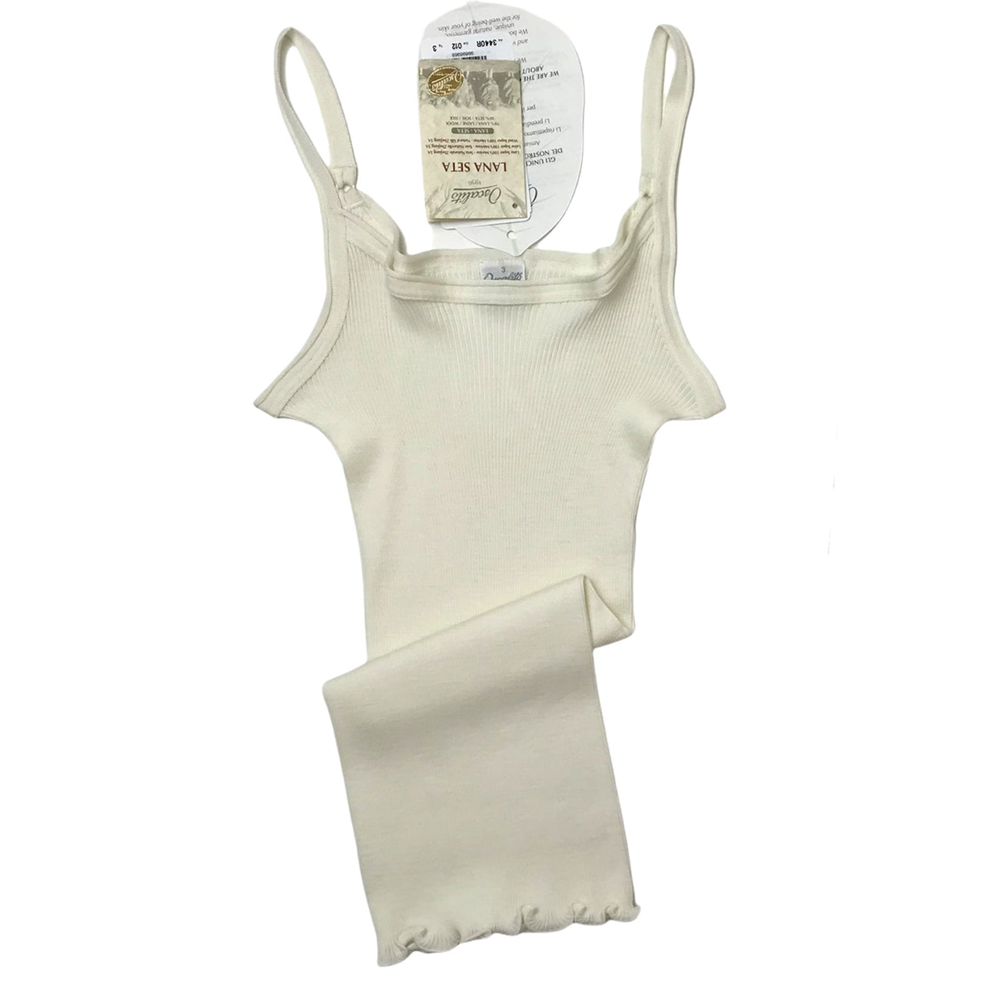 Wool Silk Rib Camisole