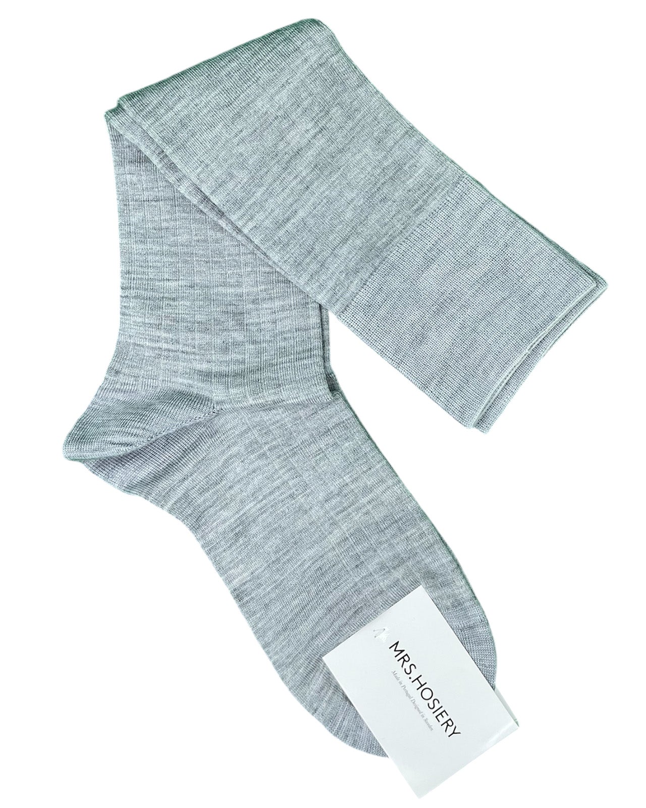 Merino Ribbed Knee-High