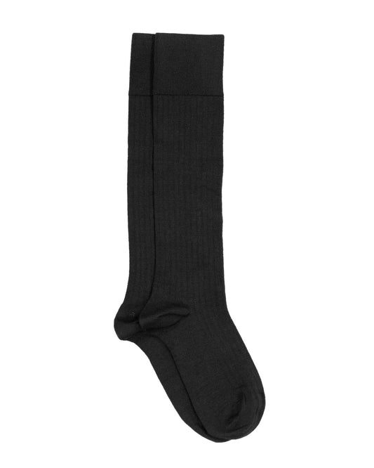 Merino Ribbed Knee-High