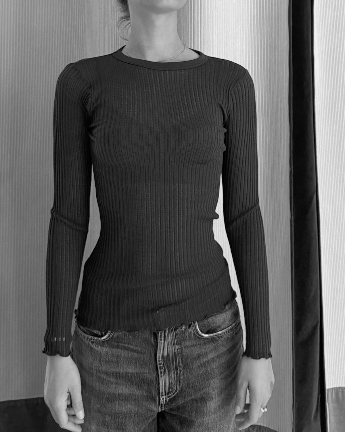 Operatino Wool/SIlk L/S