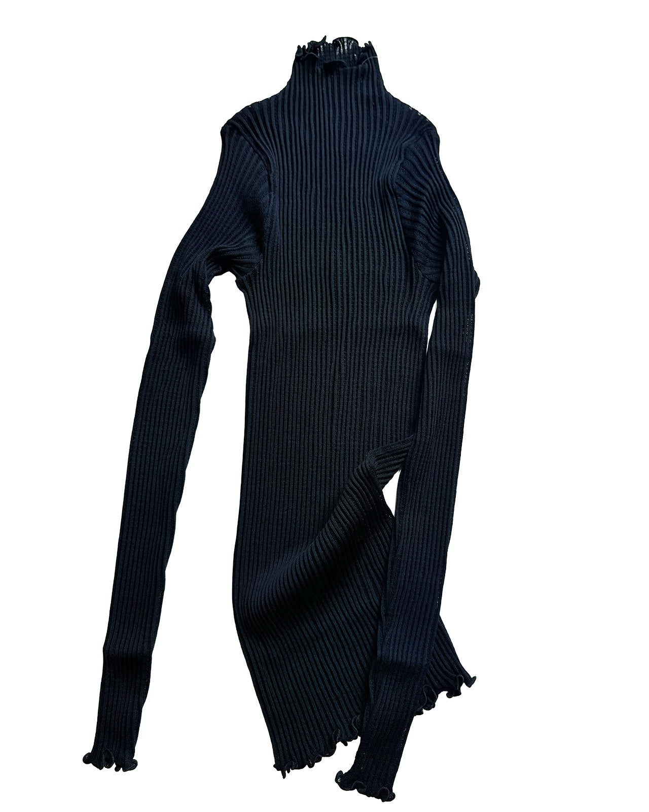 Operatino Wool/Silk Mock Neck Shirt