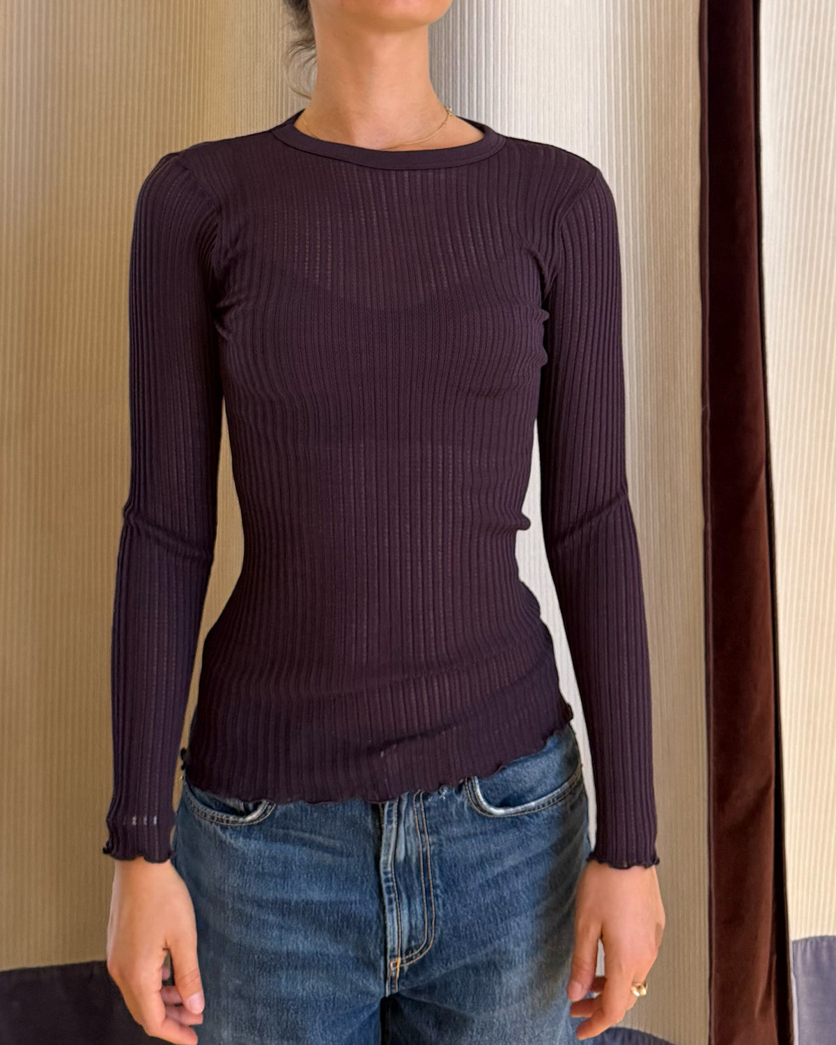 Operatino Wool Silk L/S