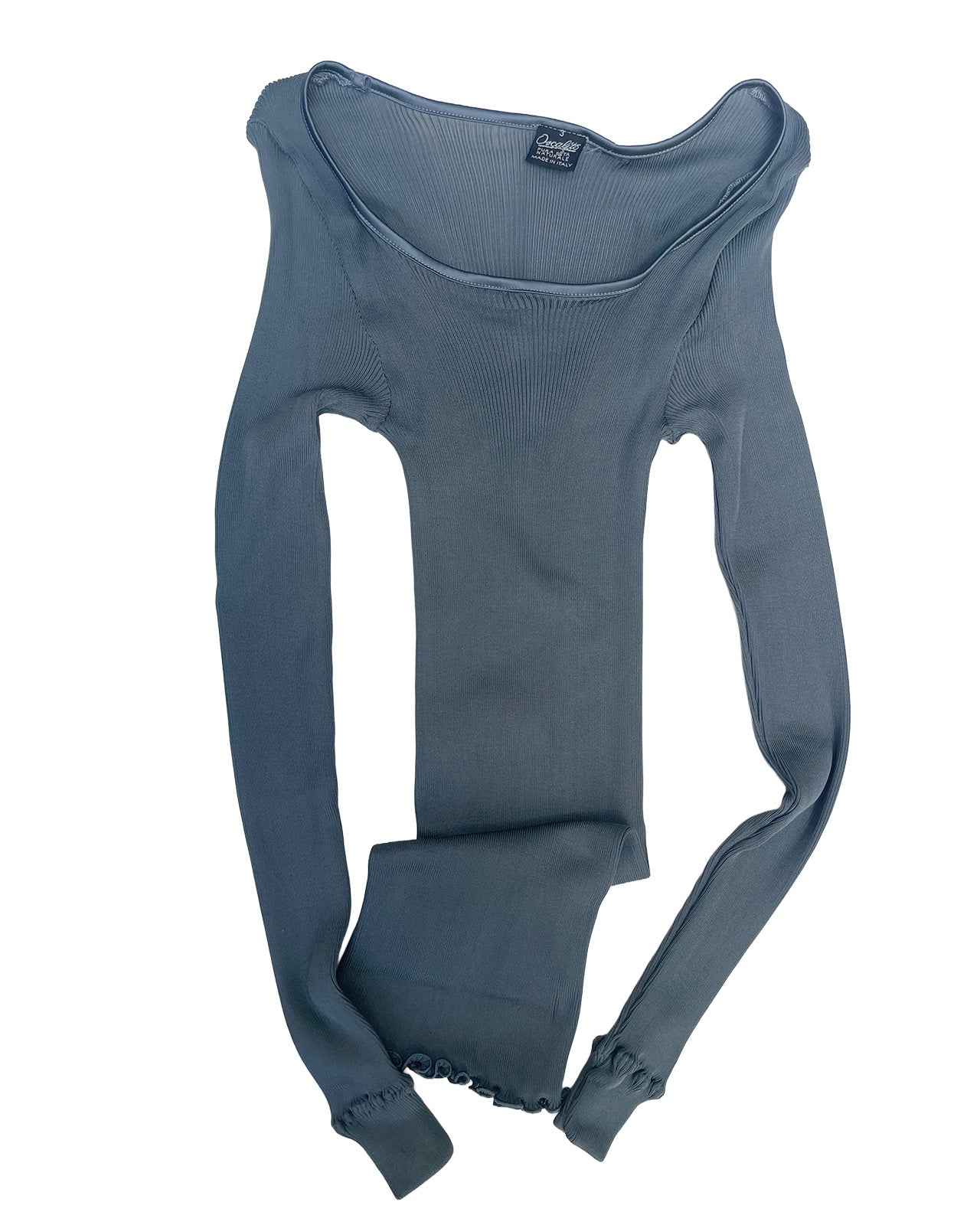 Silk Rib L/SLV