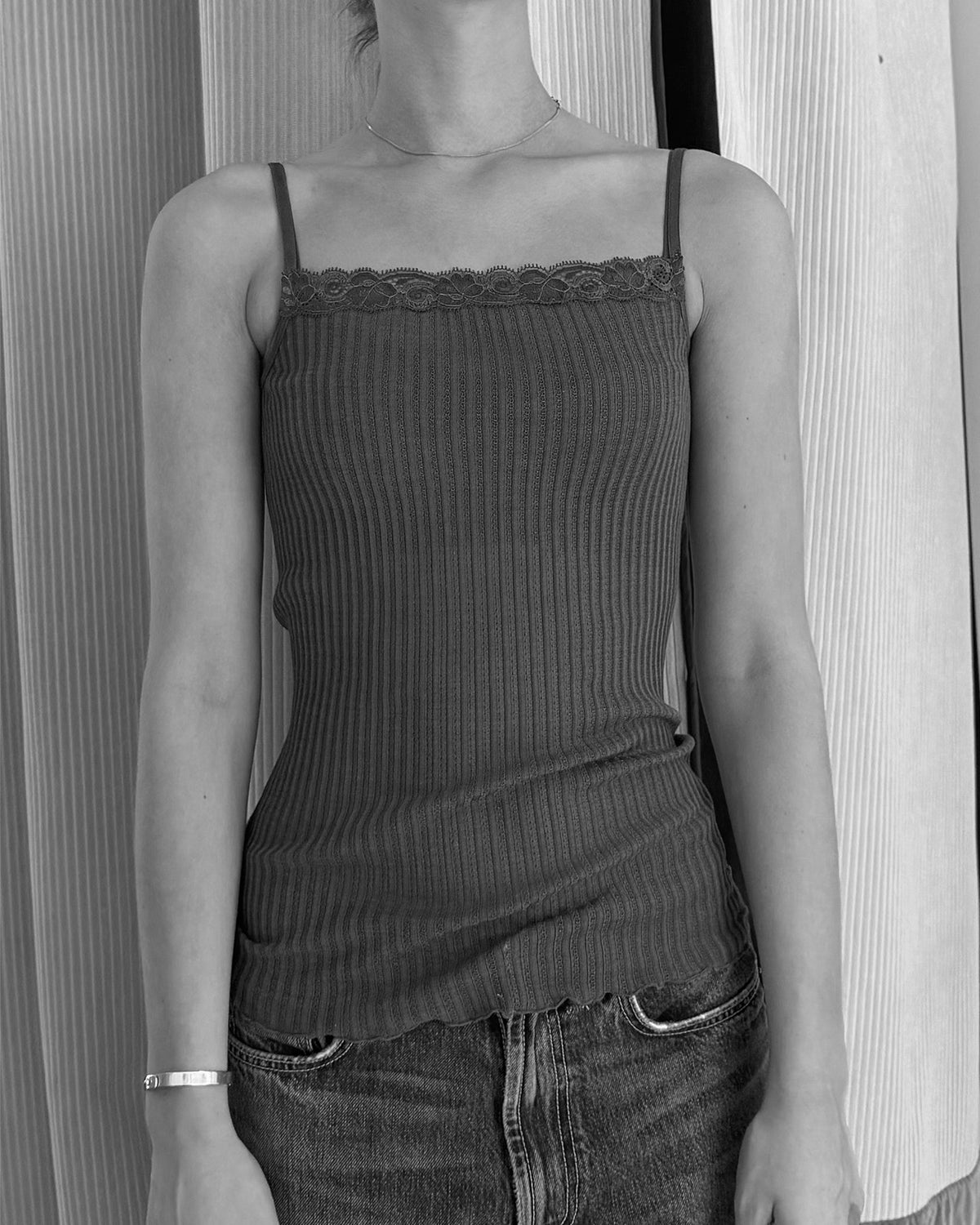 Operatino Wool/Silk Lace Camisole