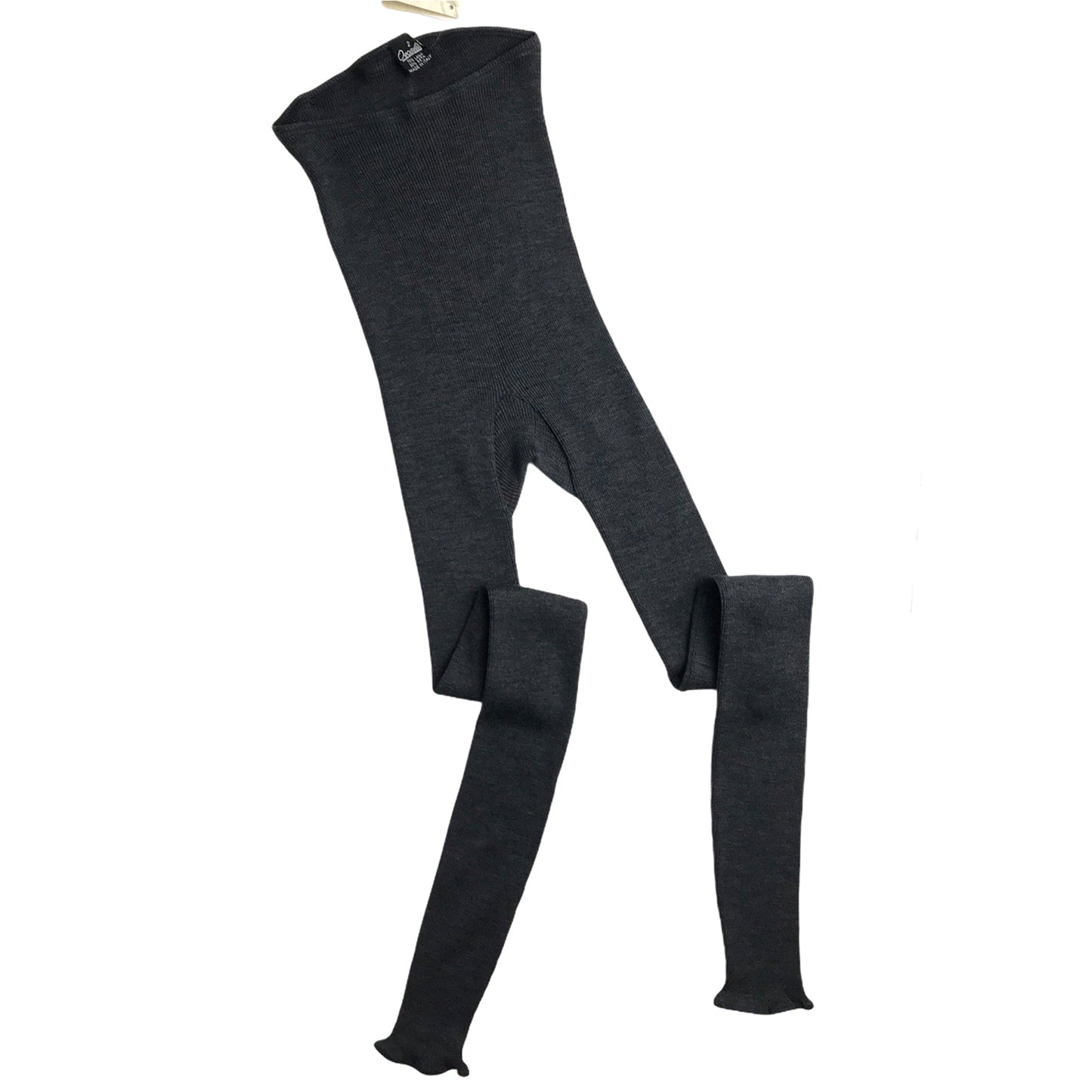 Wool Silk Rib Leggings