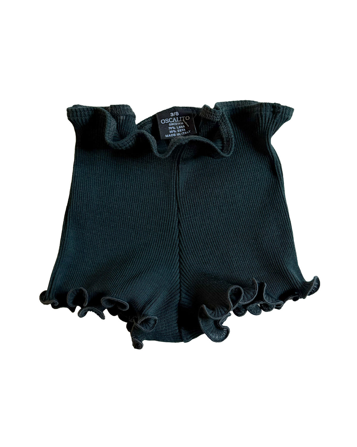 Wool Silk Rib Boxer