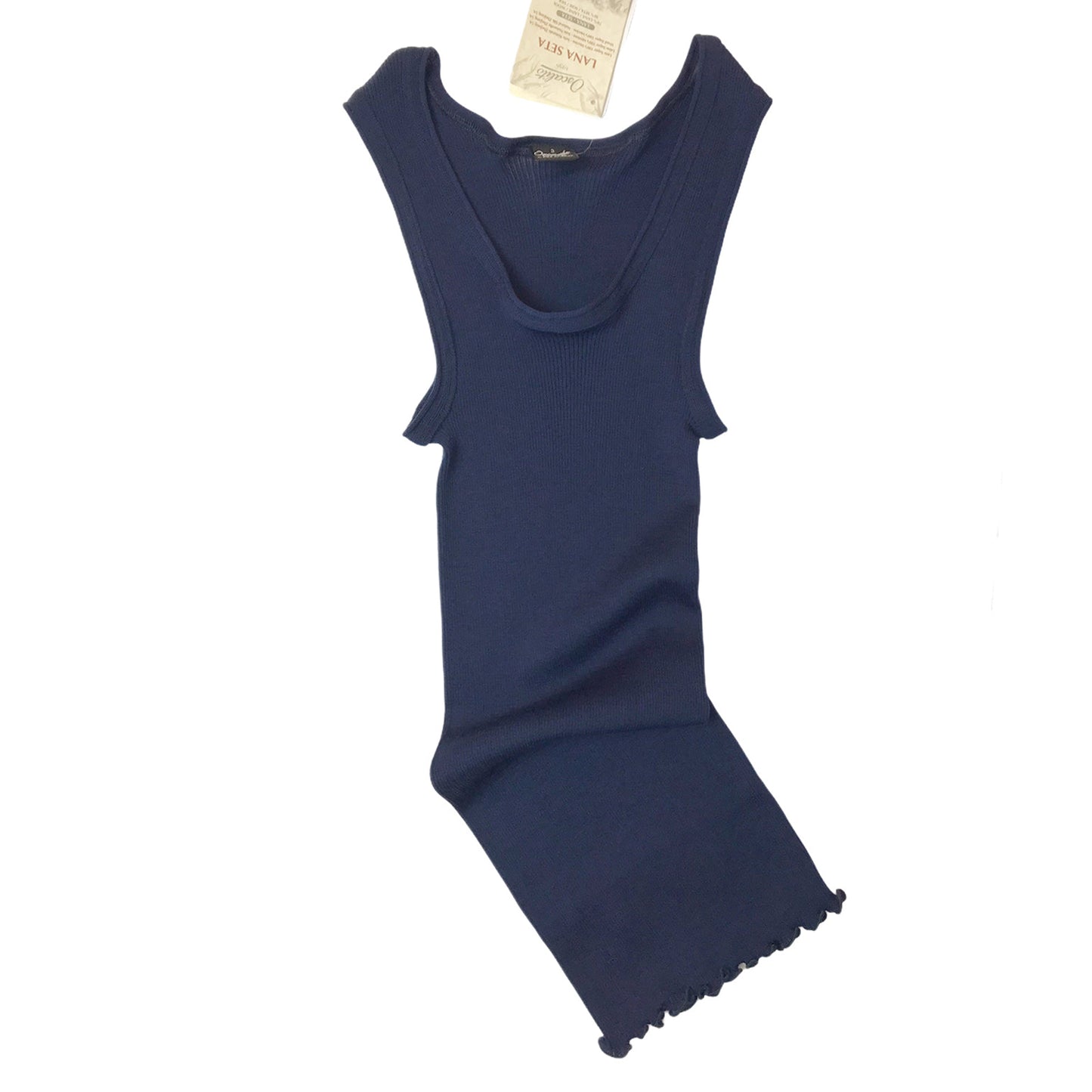 Wool Silk Rib Tank