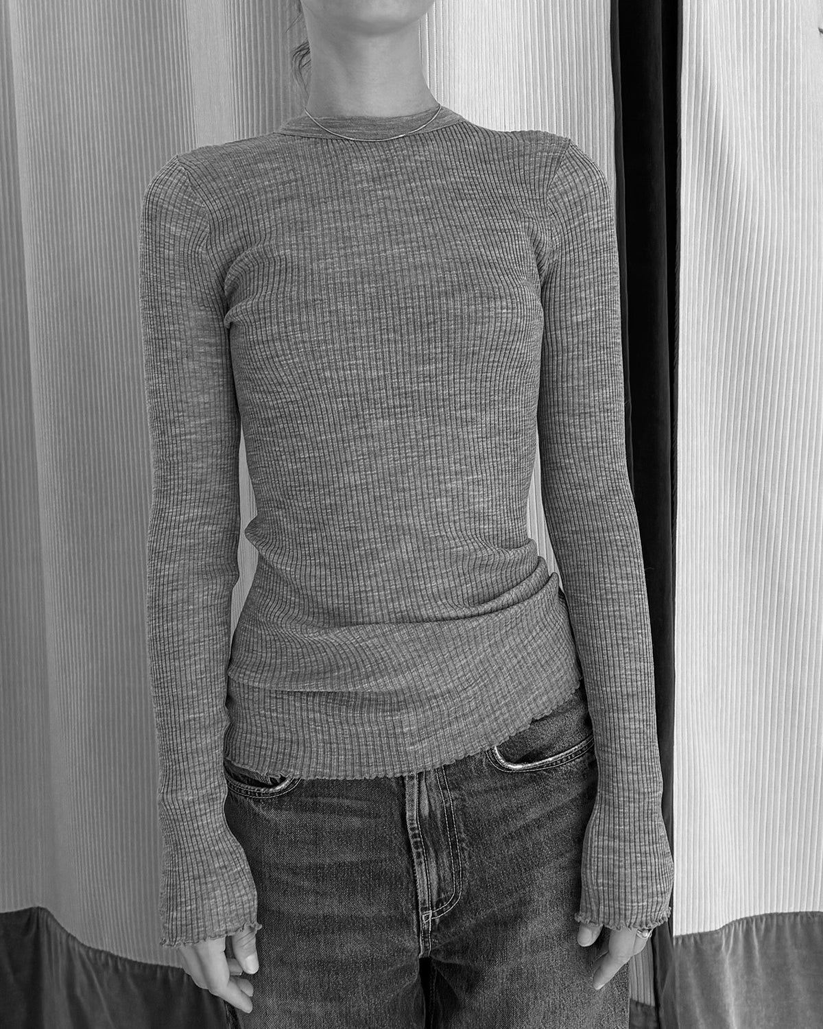 Woolen Classic Blouse